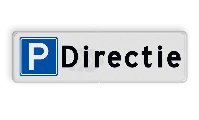parkeerplaatsbord-parkeren-directie