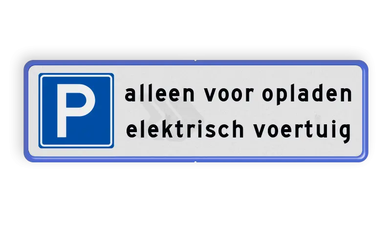 parkeerplaatsbord-parkeren-elektrisch-voertuig-traffictotaal.nl