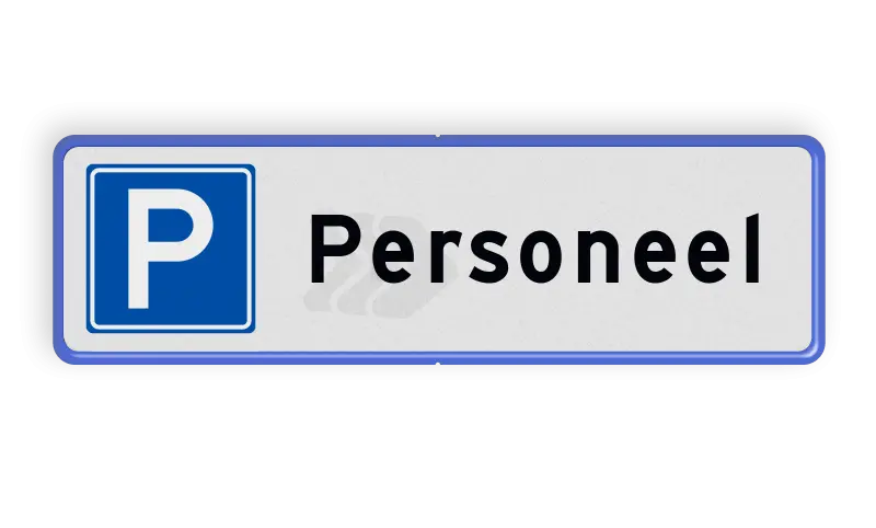 parkeerplaatsbord-parkeren-personeel