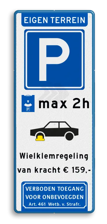 verkeersbord-400x1000mm-et-e04-parkeerschijf-wkr-vt-traffictotaal.nl